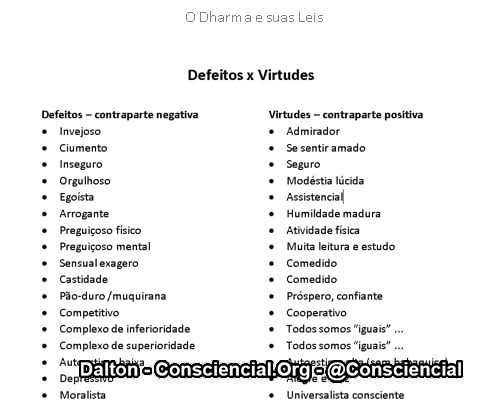 Imagens do conteúdo livro O Dharma e suas Leis Ramatis Dalton Consciencial (1)