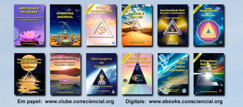 Livros Espírtas Universalistas Conscienciais Consciencial