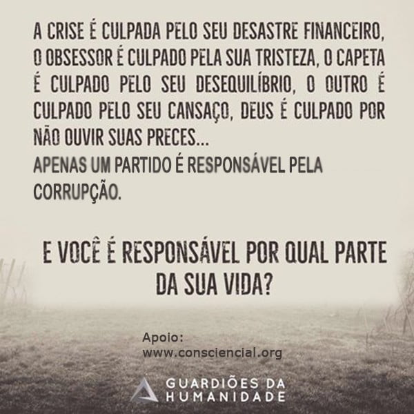 responsaBILIDADE CONSCIENCIAL