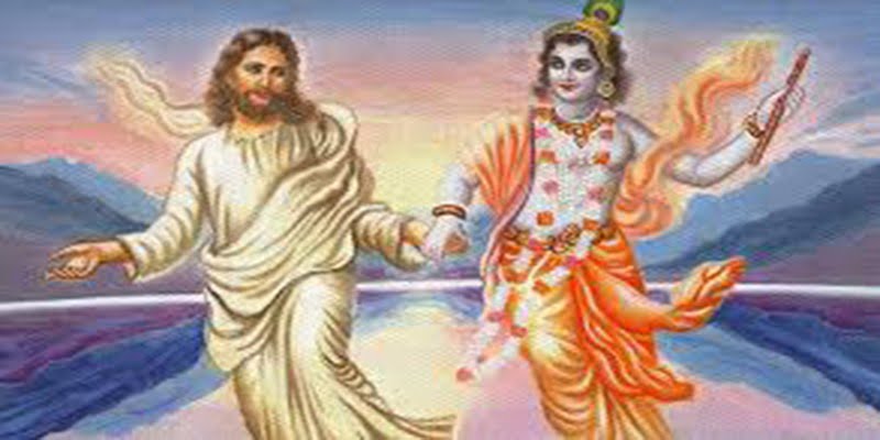 jesus e krishna a visita