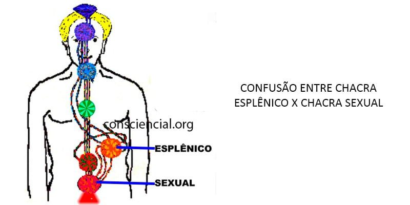 CONFUSÃO ENTRE CHACRA ESPLÊNICO X CHACRA SEXUAL