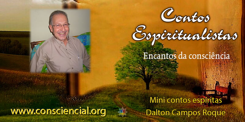 Livro Contos Espiritualistas - encantos da consciência Dalton Campos Roque consciencial