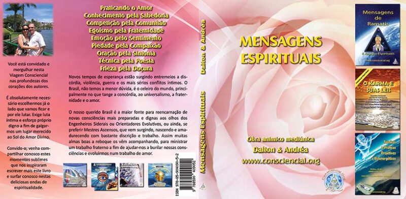 Livro Mensagens Espirituais Conscienciais Dalton Campos Roque consciencial
