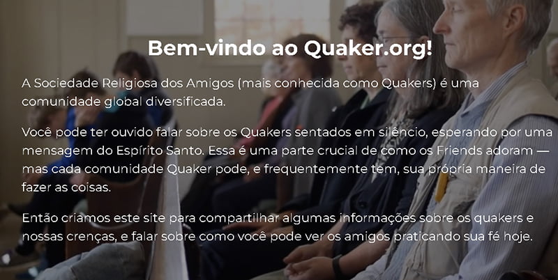 QUAKERS - UMA RELIGIÃO ANTIGA E SUPER AVANÇADA - VERDADEIROS CRISTÃOS