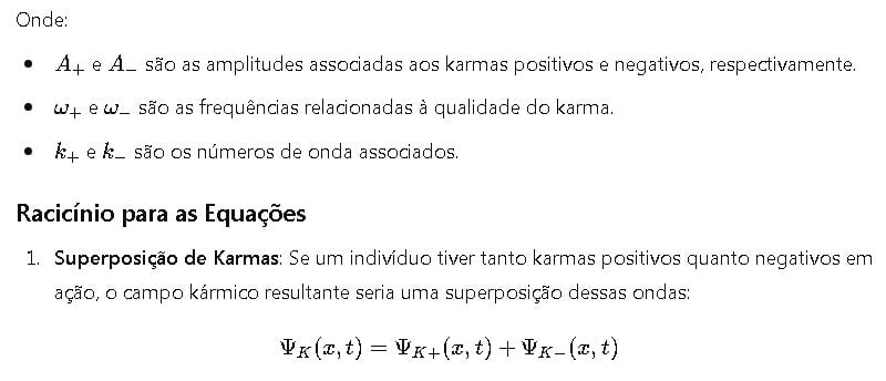 Descrição Conceitual Karma e Ondas de Probabilidade