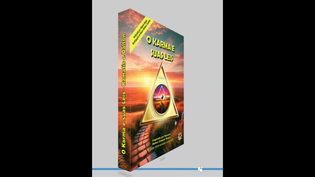 VÍdeo 3D livro O Karma e suas Leis 2024