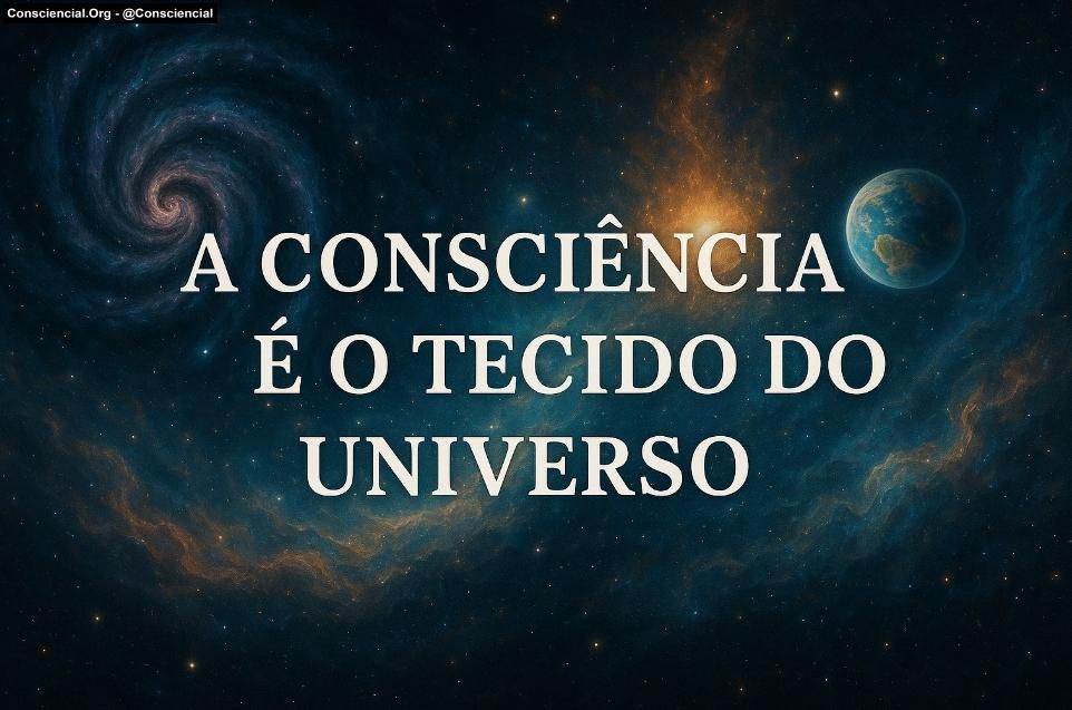 A CONSCIÊNCIA É O TECIDO DO UNIVERSO