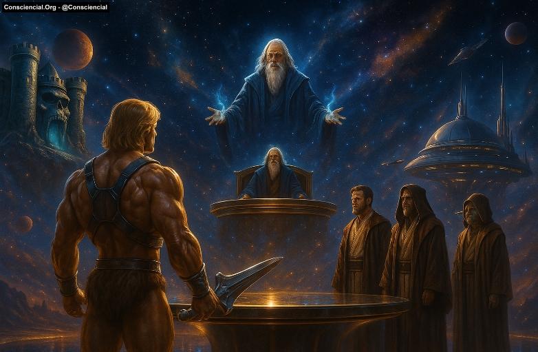 HE-MAN PROCESSA CONSELHO JEDI SOBRE COPYRIGHT DA FORÇA