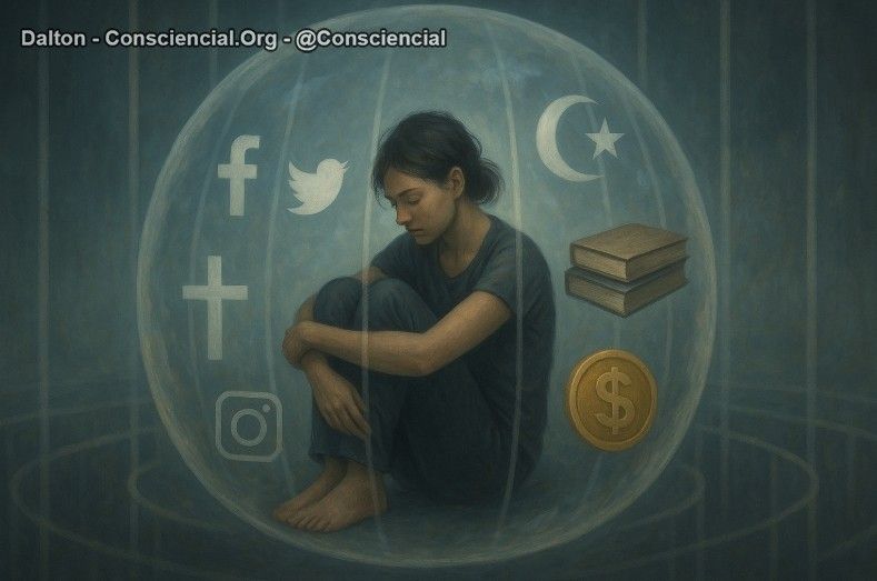 MATRIX MENTAL O VIÉS DE CONFIRMAÇÃO QUE CRIA PRISÕES INVISÍVEIS PARA A CONSCIÊNCIA