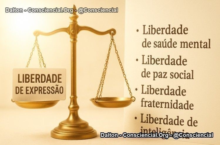 LIBERDADE DE EXPRESSÃO OU LICENÇA PARA O CRIME O LIMITE ÉTICO DA PALAVRA NO PARADIGMA CONSCIENCIAL