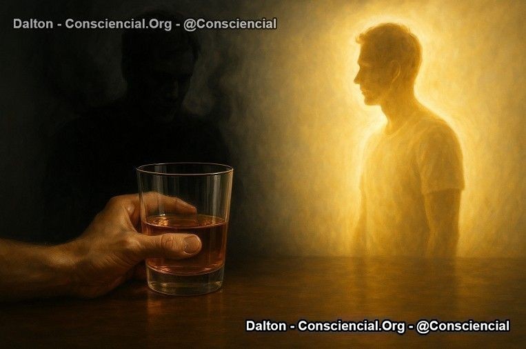 O PREÇO INVISÍVEL DO COPO CHEIO QUE APAGA A ALMA