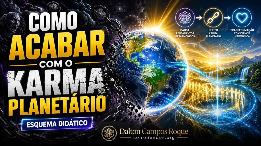 Esquema Didático - Como Acabar com o Karma Planetário
