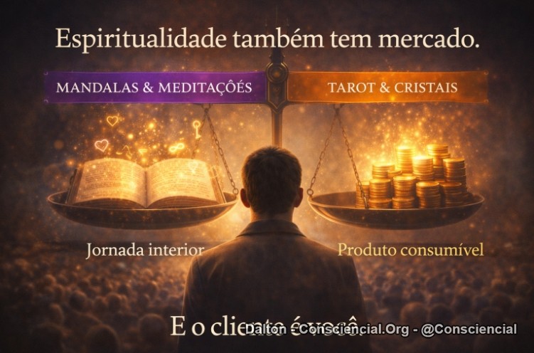 A CONFUSÃO ENTRE CONSOLO EMOCIONAL E EVOLUÇÃO CONSCIENCIAL
