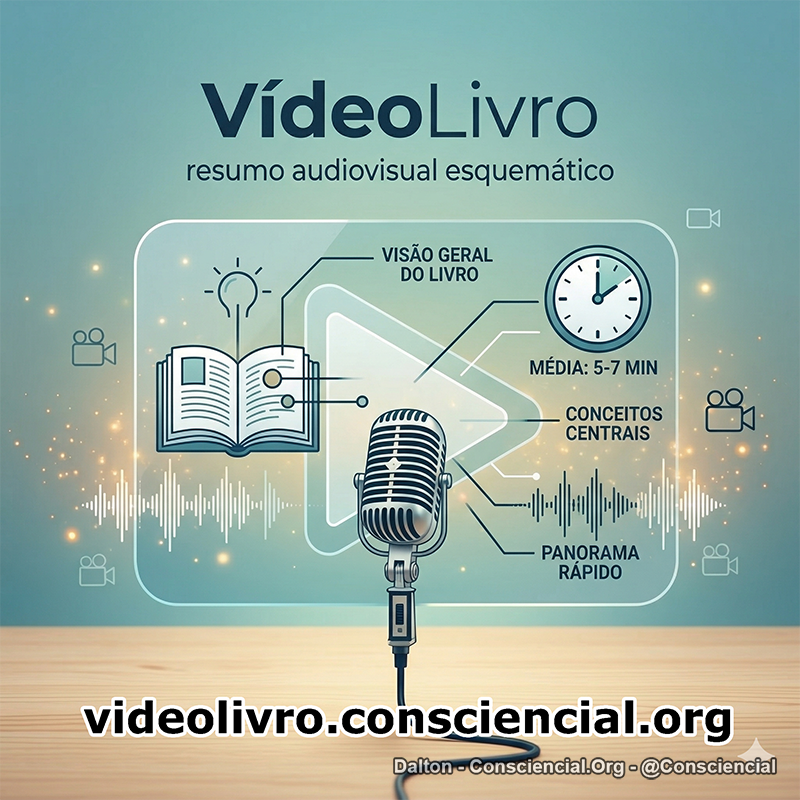 VídeoLivro – resumo audiovisual esquemático de livros espiritualistas universalistas, inclusive de Ramatís.Apresentações visuais narradas, com duração média entre 5 e 7 minutos, oferecendo uma visão geral dos conceitos centrais de cada obra. Indicado para quem deseja um panorama rápido antes ou durante a leitura.
Link direto: http://videolivro.consciencial.org/ 
