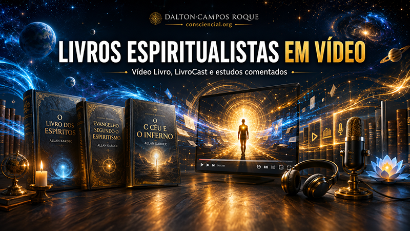 LIVROS ESPIRITUALISTAS EM VIDEO