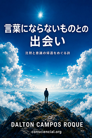 Capa japonesa do livro Encontros com o Inefável, de Dalton Campos Roque