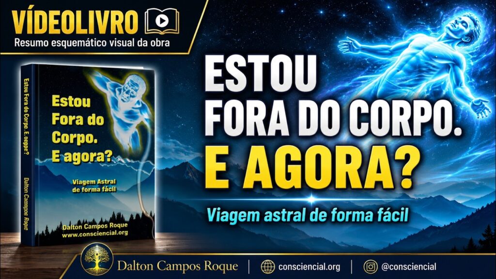 Vídeo Livro resumo - Estou Fora do Corpo. E agora?
