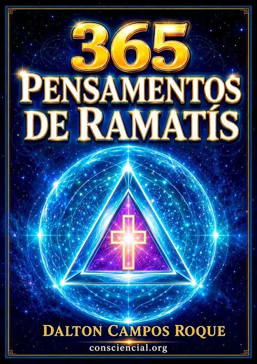 Capa de 365 Pensamentos de Ramatís - de bolso
