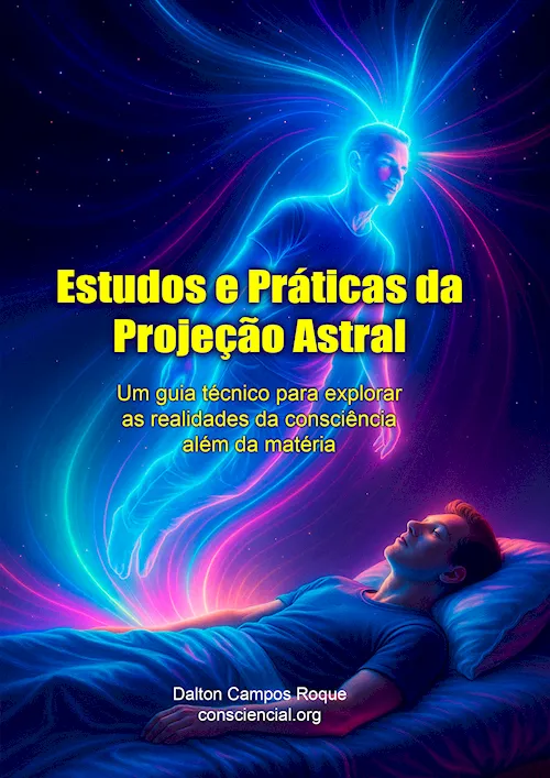 Capa de Estudos e Práticas da Projeção Astral