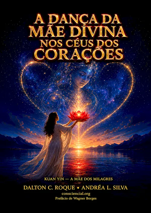 Capa de A Dança da Mãe Divina nos Céus dos Corações