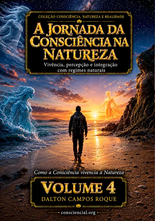 Capa de A Jornada da Consciência na Natureza Vol. 4