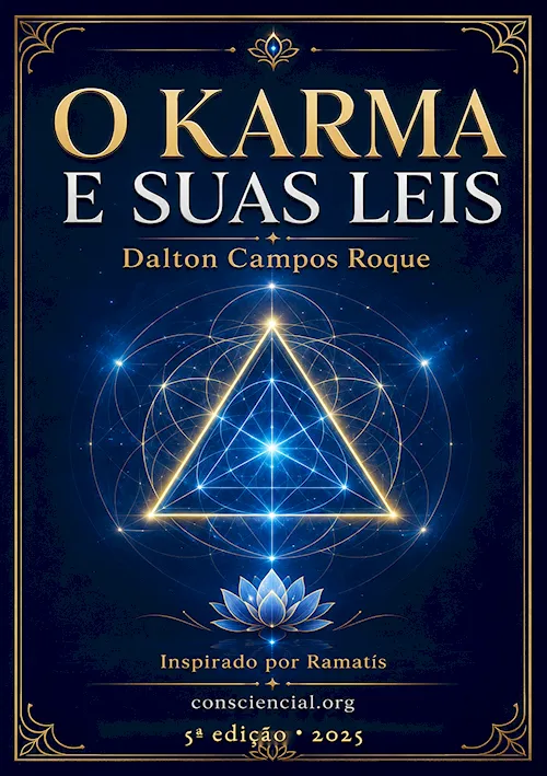 Capa do livro O Karma e Suas Leis