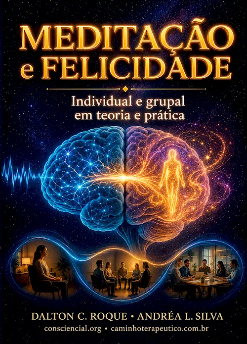 Capa de Meditação e Felicidade