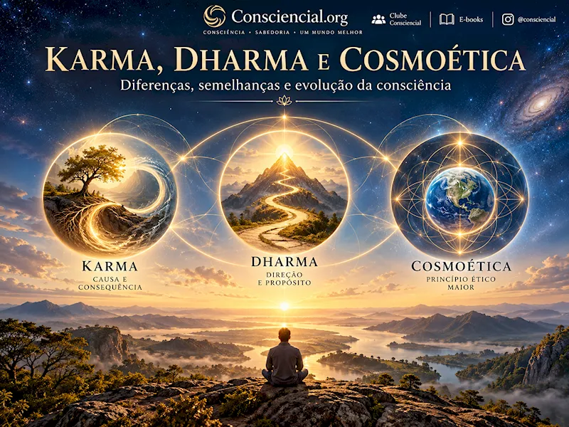 Karma, Dharma e Cosmoética Conectados