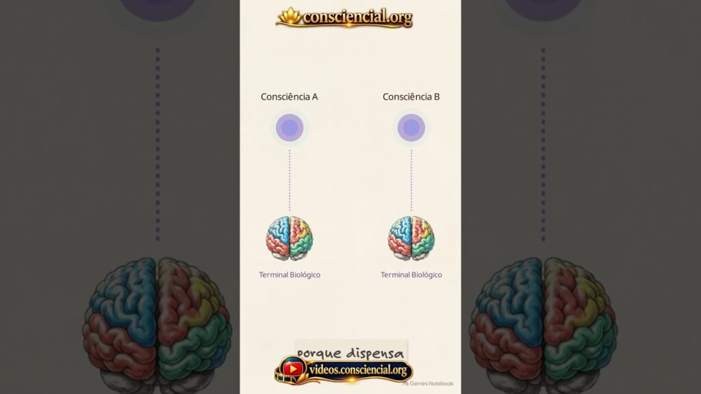 O Cérebro não cria a sua Consciência #autoconhecimento #consciencial #espiritualidade