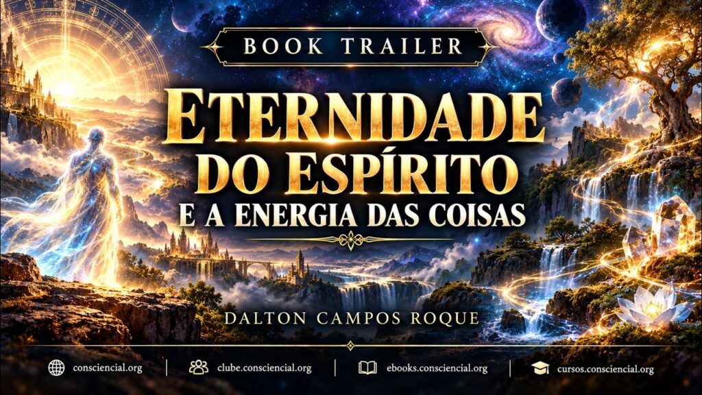 BOOK TRAILER | LIVRO ETERNIDADE DO ESPÍRITO E A ENERGIA DAS COISAS