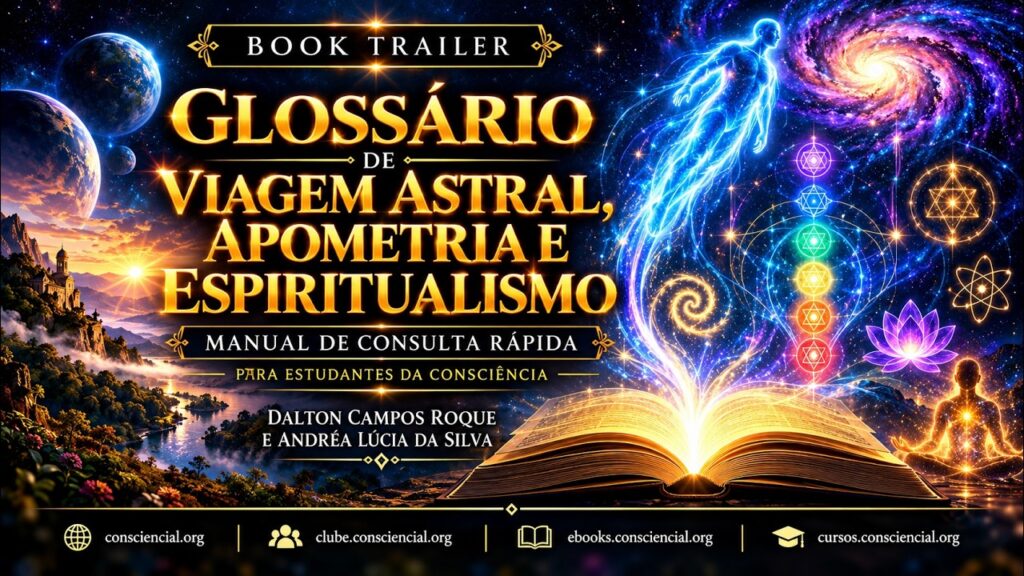 BOOK TRAILER | LIVRO GLOSSÁRIO DE VIAGEM ASTRAL, APOMETRIA E ESPIRITUALISMO