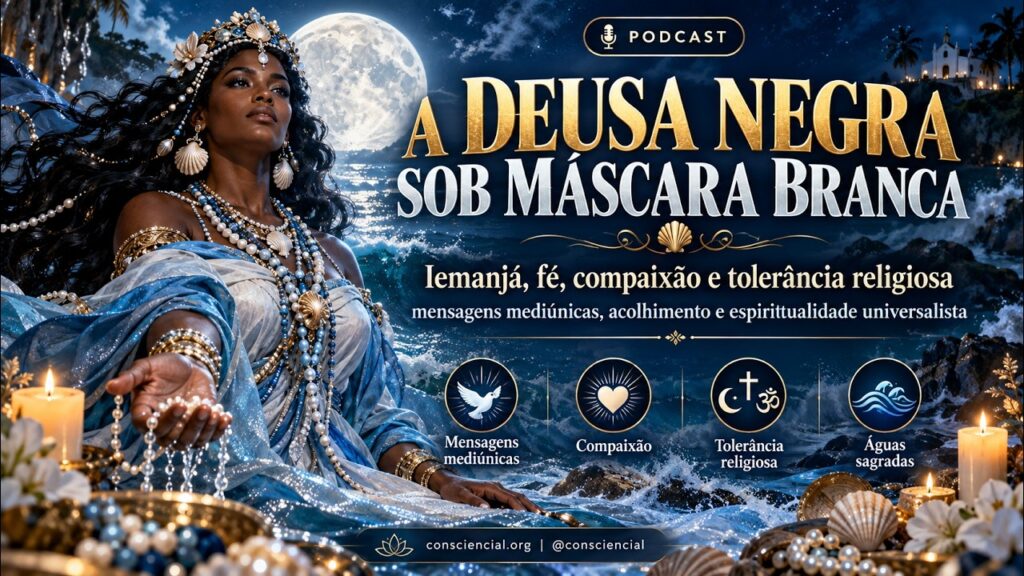 A DEUSA NEGRA SOB MÁSCARA BRANCA